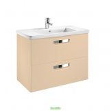Комплект Gap 80 беж.  тумба ZRU9302690 + раковина 327470000