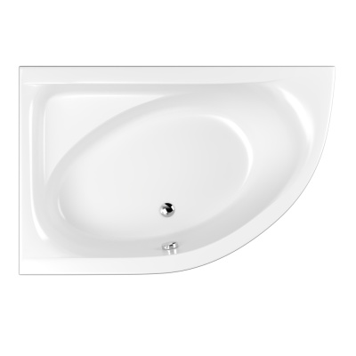 Акриловая ванна Aquarella 170x110 левая