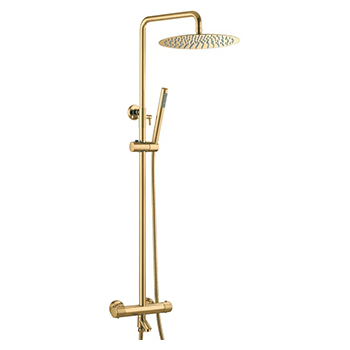 Душевая стойка BOHEME Uno 468-T-MG Matt Gold