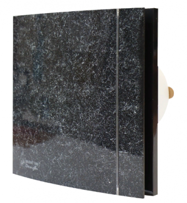 Накладной вентилятор Soler Palau SILENT-100 CZ MARBLE BLACK DESIGN 4C