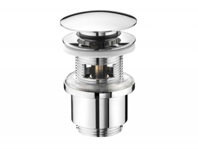 Донный клапан, Nicolazzi, Scarichi, 1 1/4, диаметр, мм-63, для раковины, цвет-Polished Nickel