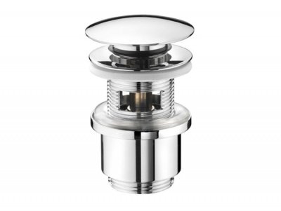 Донный клапан, Nicolazzi, Scarichi, 1 1/4, диаметр, мм-63, для раковины, цвет-Polished Nickel