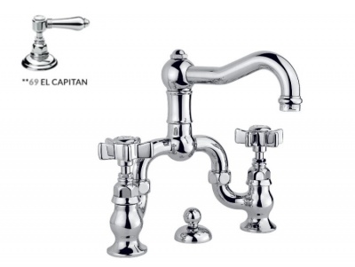 Смеситель для раковины, Nicolazzi, El Capitan, цвет-Bronze Plated
