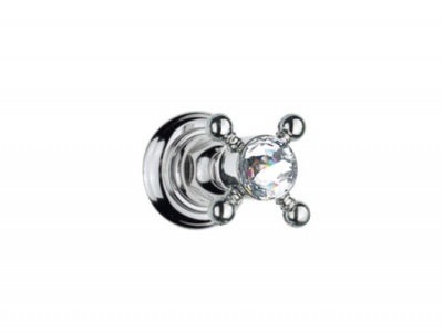 Вентиль, Nicolazzi, Half Dome Crystal, 3/4", цвет-Gold