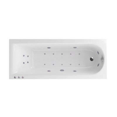 Ванна ACTIMA Aurum 180x80 "LUX" (хром)