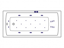 Система гидромассажа ULTRA для ванн Excellent