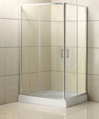 Душевой уголок BelBagno Uno-195 AH 2 120/90 C Cr стекло прозрачное