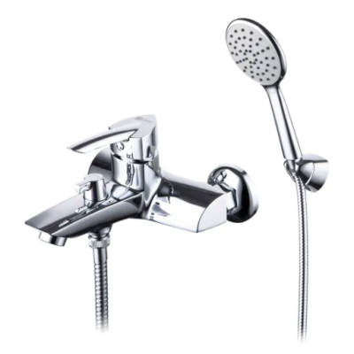Смеситель Lemark Mars LM3514C для ванны, с коротким изливом, дивертор с кер. пласт, хром