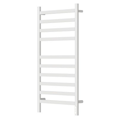 Полотенцесушитель электрический Point Селена PN16850W П10 500x1000, диммер справа, Белый