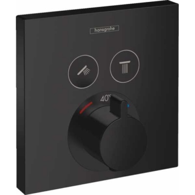 Термостат для ванны Hansgrohe ShowerSelect на 2 потребителя 15763670