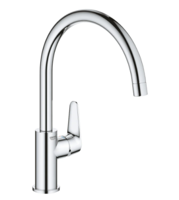 Смеситель Grohe BauCurve 31536001 для кухонной мойки, высокий излив