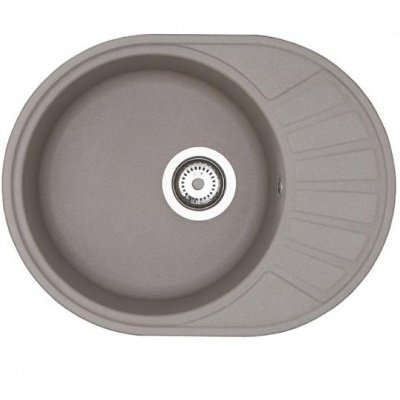Мойка кухонная Акватон Чезана серый шелк 1A711232CS230