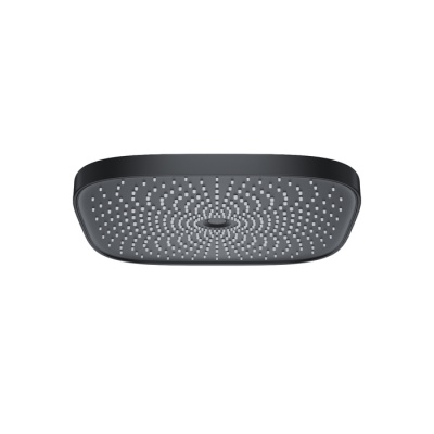 Душевая насадка верхняя квадратная, черная, SpaHome, IDDIS, SPA26BSi64