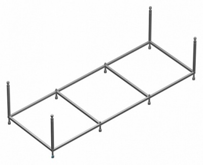 Монтажный набор для ванны 170x70 Roca Easy