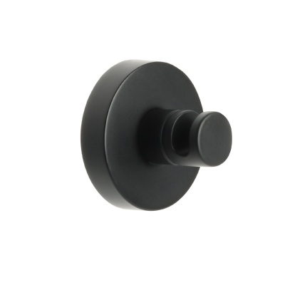 «COMFORT BLACK» Крючок одинарный черный FX-86005