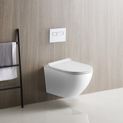 Унитаз подвесной Maison MD492-49 с SoftClose безободковый укороченный