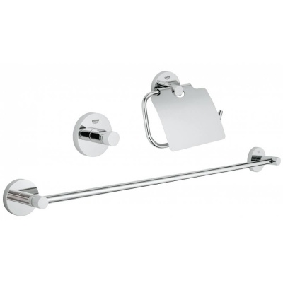 Набор аксессуаров GROHE Essentials (3 предмета), хром 40775001