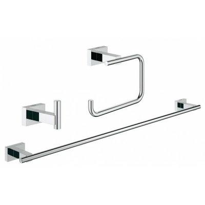 Набор аксессуаров GROHE Essentials Cube (3 предмета), хром 40777001