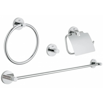 Набор аксессуаров GROHE Essentials (4 предмета), хром 40776001