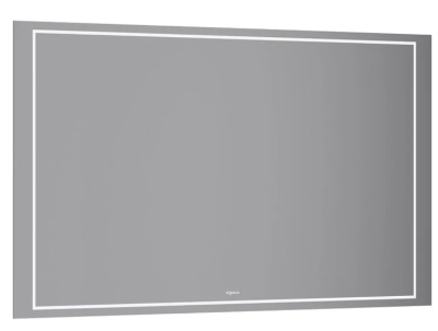 Зеркало Aqwella Vision B VIS0212BH, 120 х 70 см, LED подсветка, подогрев