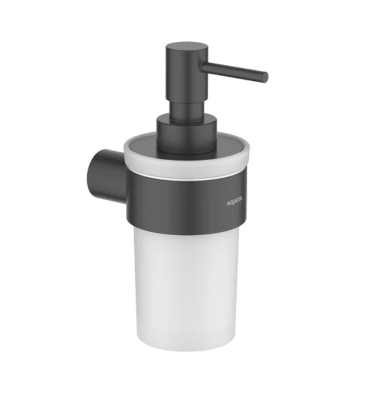 Дозатор для жидкого мыла Aquatek Лира AQ4405MB, цвет черный матовый
