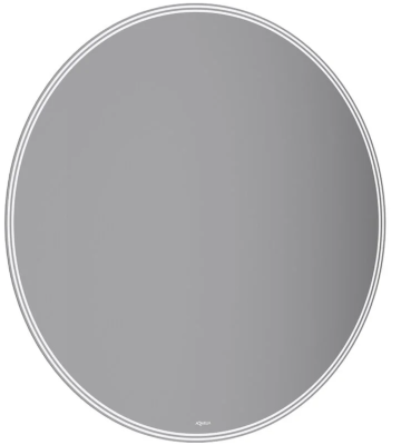Зеркало Aqwella Moon C MOON0210CH, 100 см, LED подсветка, подогрев