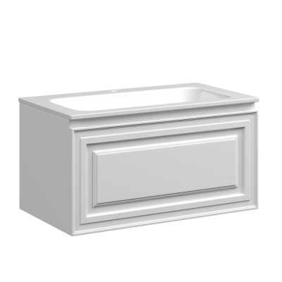 Sancos Тумба подвесная Very, один ящик, доводчики, система пл. закрыв. 790х445х406 белый