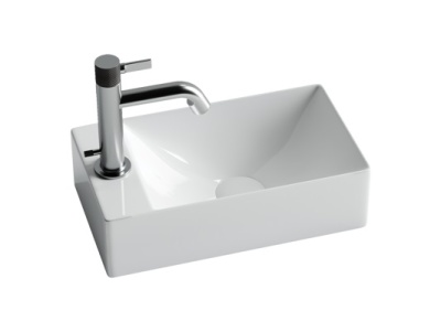 Ceramicanova Умывальник накладной/подвесной прямоугольный Element 375*215*100мм