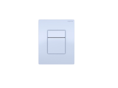 Панель смыва для инсталляции INSP-0000002 Pneumo N, белая (клавиши прямоугольные), пневматическое управление