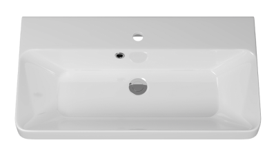 Раковина накладная Dreja Luxury 70 mini 11070-KL белый