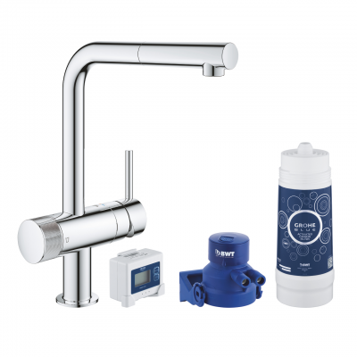 Смеситель для кухни GROHE Blue Pure Minta, б. электр., хром (30382000)