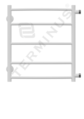 Полотенцесушитель Terminus Классик П5 500х596 (бок 500) белый
