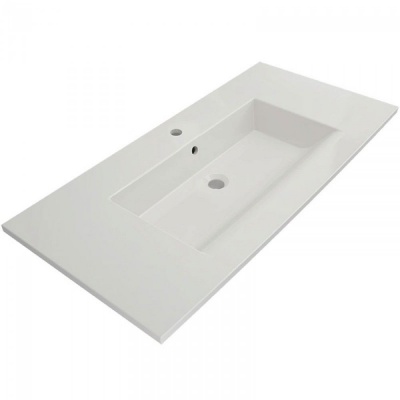 Раковина Bocchi Milano 1105-001-0126 белая 102см