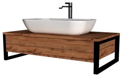 Тумба  1 MARKA Grunge Loft 100 дуб вотан У85844