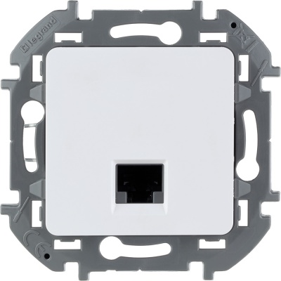 Информационная розетка RJ 45 - категория 6 - UTP - INSPIRIA - белый