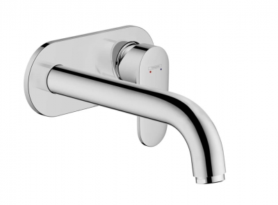 Смеситель для раковины настенный излив 204 см Hansgrohe Vernis Blend 71576000 хром