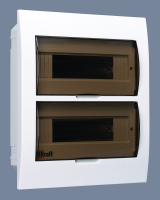 DEKraft Корпус пластиковый встраиваемый 24 мод. IP41 ЩРВ-П-24