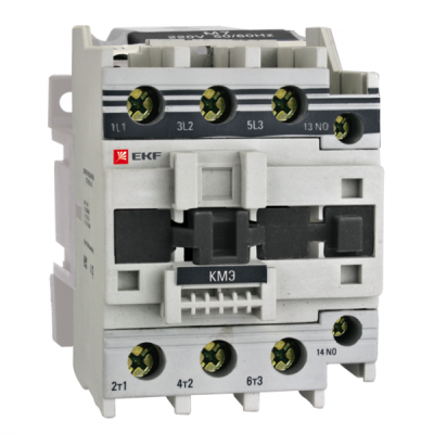 EKF PROxima Контактор КМЭ малогабаритный 65А 220В NO+NC