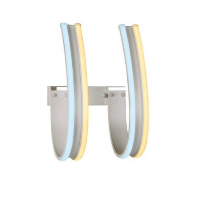 Ambrella Настенный светодиодный светильник FL164/2 белый LED 3000K/6400K 42W 410*250*220