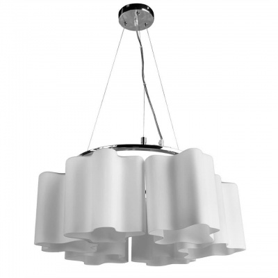 Arte Lamp Serenata Хром/Белый Светильник подвесной 6x40W 6xE27