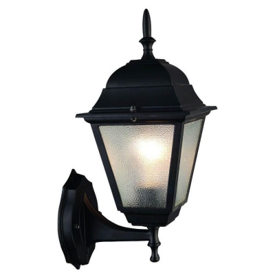 Arte Lamp Bremen Черный/Прозрачный Светильник уличный настенный 1x60W E27